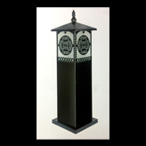 Đèn Sân Vườn chữ Thọ CT-6208S 200xH400